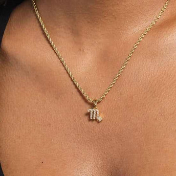 Astrology Pave Pendants - The GLD Shop