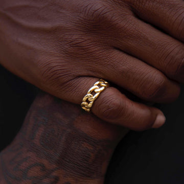 Cuban Band Ring - The GLD Shop