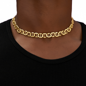 Mariner Chain in Yellow Gold - 9MM
