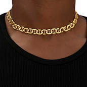 Mariner Chain in Yellow Gold - 9MM