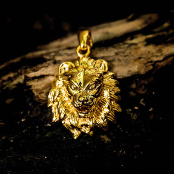 Micro león dorado