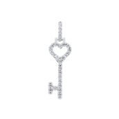 Llave Corazón de Diamante