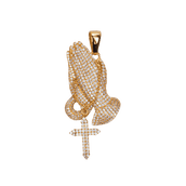 Iced Praying Hands