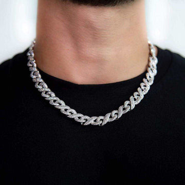 Infinity Chain in White Gold - The GLD Shop