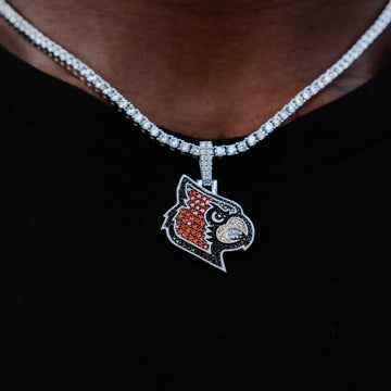 Colgante con el logotipo oficial de los Louisville Cardinals de la NCAA