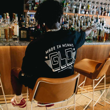 Made In Miami Black Tee - The GLD Shop