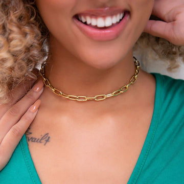 Paperclip Necklace - 7mm
