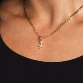 Sagittarius Pave Pendant