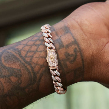 Pulsera de Eslabones GLD Bicolor - 8.5mm