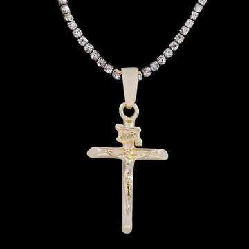 18k Vermeil Crucifix - The GLD Shop