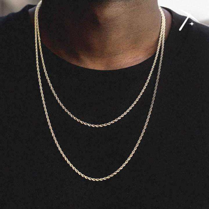 Rope Chain in Yellow Gold 2mm The GLD Shop - Main Image