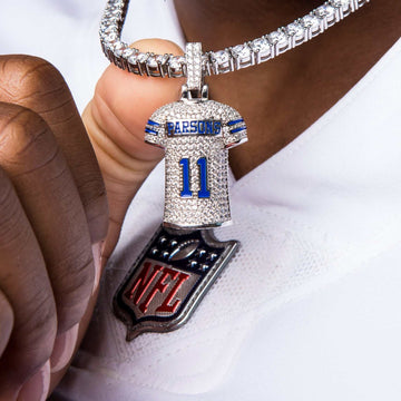 Colgante de la camiseta de Micah Parsons de los Dallas Cowboys