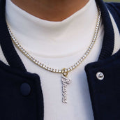 Colgante con el logo de los Bravos de Atlanta