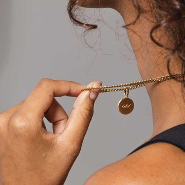 Cancer Micro Coin Pendant - The GLD Shop