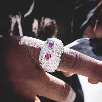 Iced Owl Ring - The GLD Shop