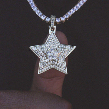 Layered Star Pendant