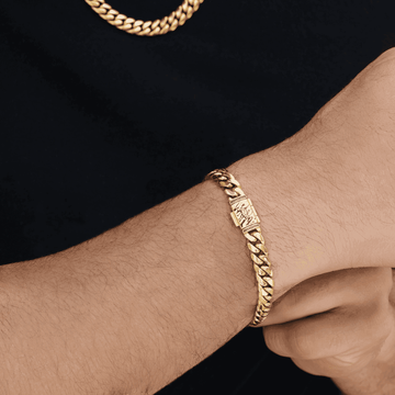 Miami Cuban Link Bracelet - 8mm - The GLD Shop