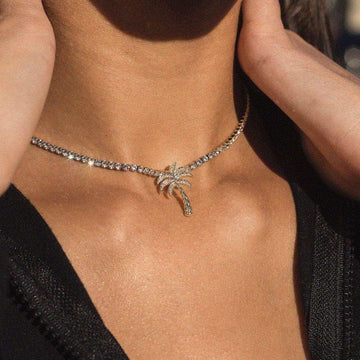 Micro Palm Tree Pendant