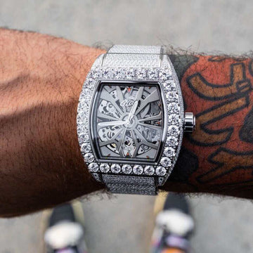 Perennial Era Skeleton Watch - Fully Iced - The GLD Shop