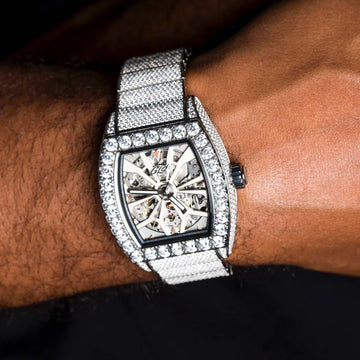 Perennial Era Skeleton Watch - Fully Iced - The GLD Shop