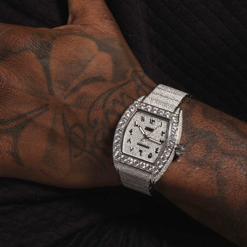 Perennial Era Watch Arabic - Fully Iced - The GLD Shop