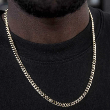 Brilla con Estilo: El Encanto de las Cadenas Cubanas de Eslabones de Oro de 14k
