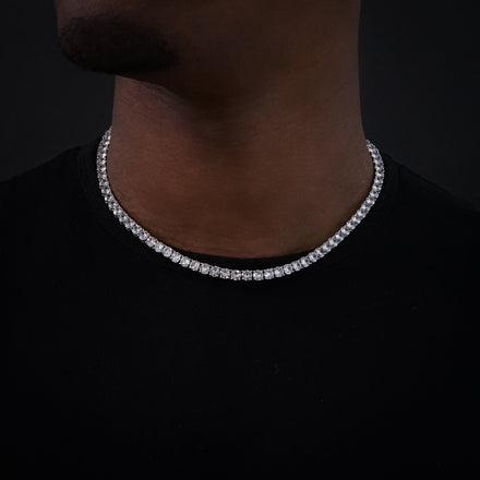5 Ways to Style a Tennis Chain Necklace with Your Fit