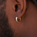 Stylish Daily Wear Gold Earrings for Men: Classic Gold Earrings for Everyday Use