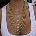 What Chain Length Should I Buy? A Women’s Chain Length Guide (12"-32")