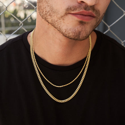 Rope Chain vs Cuban Link - How to Choose