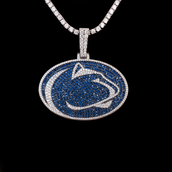 Large Penn State Nittany Lions Official NCAA Logo Pendant