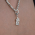 New York Yankees Official MLB Micro Logo Clip On Charm Pendant in White Gold