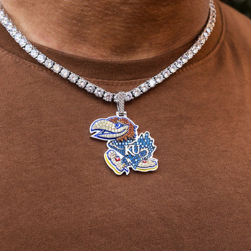 Colgante oficial de los Kansas Jayhawks NCAA
