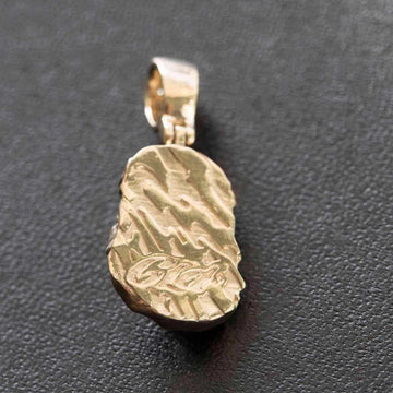 10k Solid Gold Iced Jesus Pendant - The GLD Shop