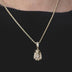 10k Solid Gold Iced Jesus Pendant - The GLD Shop