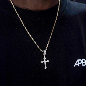 10k Solid Gold Micro Celtic Cross V.2 - The GLD Shop