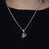 10k Solid White Gold Iced Cupid - The GLD Shop