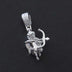 10k Solid White Gold Micro Cupid - The GLD Shop