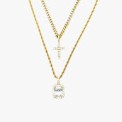 Choose 2 Chains + 2 Pendants - Yellow Gold