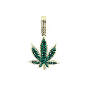 Hoja de hierba esmeralda