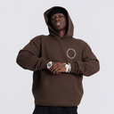Sudadera con capucha GLD BGU en marrón