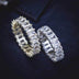14k Solid Gold Baguette Ring in Yellow Gold - The GLD Shop