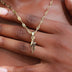 18k Vermeil Micro Lightning Bolt - The GLD Shop