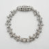 Diamond Spike Bracelet in White Gold