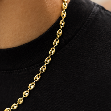 Cadena Valentina en oro amarillo - 7mm