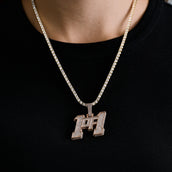 "1of1" Pendant in Rose Gold