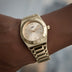 Fluted Bezel Alpha Era in Yellow Gold