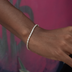 Round Cut Tennis Bracelet in Yellow Gold- 2mm