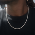 Diamond Tennis Chain + Bracelet Bundle in Yellow Gold- 2mm