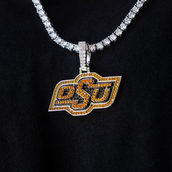 Oklahoma State Cowboys Official NCAA Logo Pendant